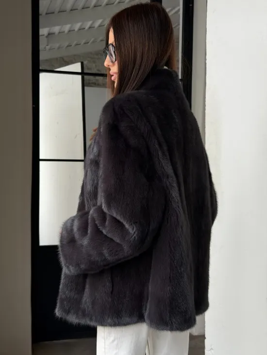 Шубка норковая - автоледи - фото 3